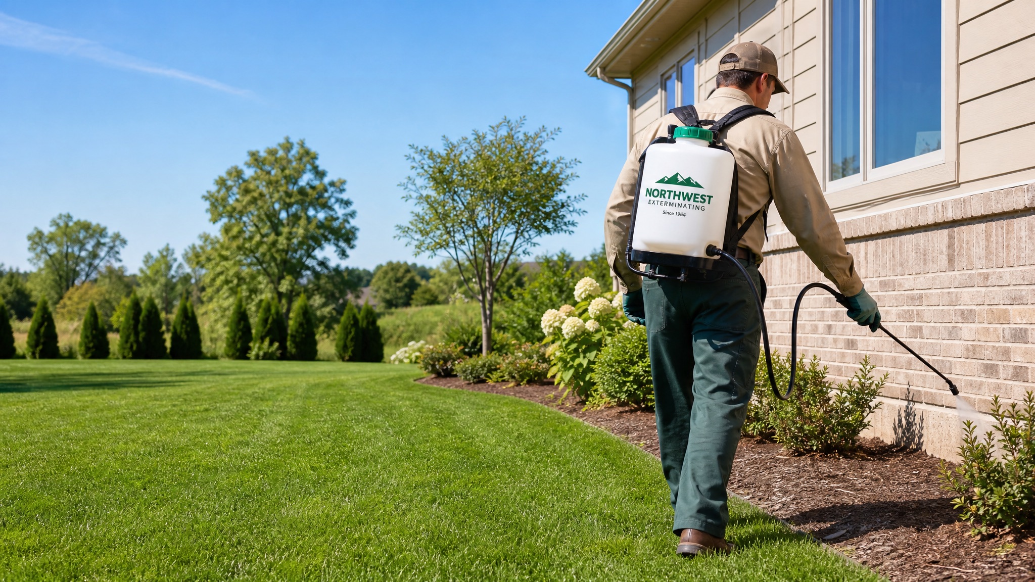 Pest control technician using ProValet